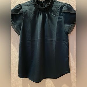 J.Crew Green/Olive Blouse Size Extra Small - worn once